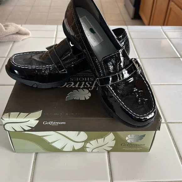 🐈⬛ Golfstream Loafer Shoes Size 10 NIB 🏌️♀️🏌️♀️ - Picture 1 of 12